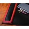 Dacasso Rosewood & Leather 25.5" x 17.25" Side-Rail Desk Pad PR-8002 - alternate 2
